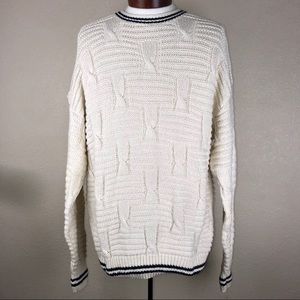 Cape Isle Knitters Cotton Sweater XL